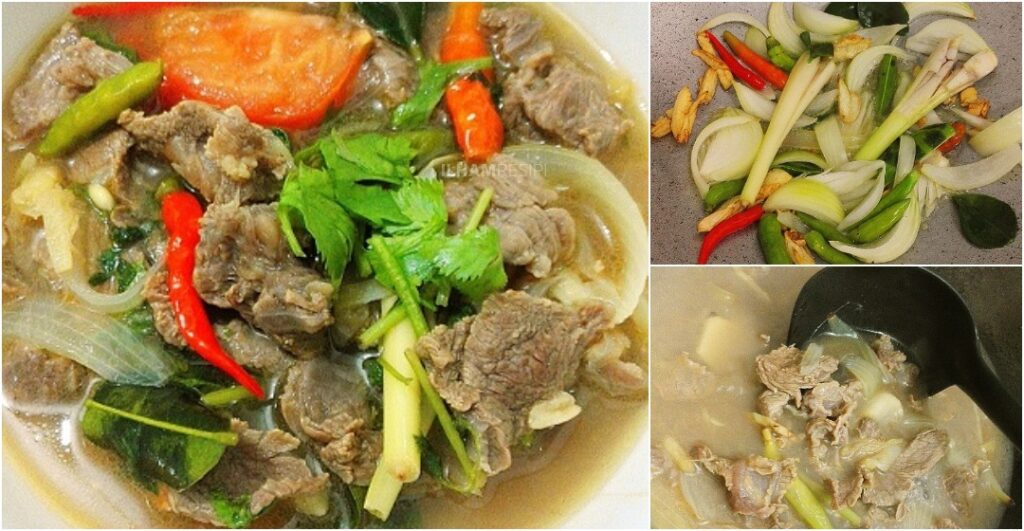 Sangat Mengiurkan! Cara Masak Sup Daging Original Thai Sangat Mengiurkan! Cara Masak Sup Daging Original Thai